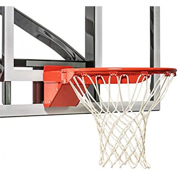 Goalsetter HD Breakaway Single Spring Basketball Rim Includes Mounting Hardware and Nylon Net
