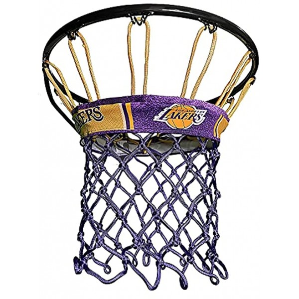 Netbandz LA Lakers NBALAB Licensed Regulation Size Basketball Net
