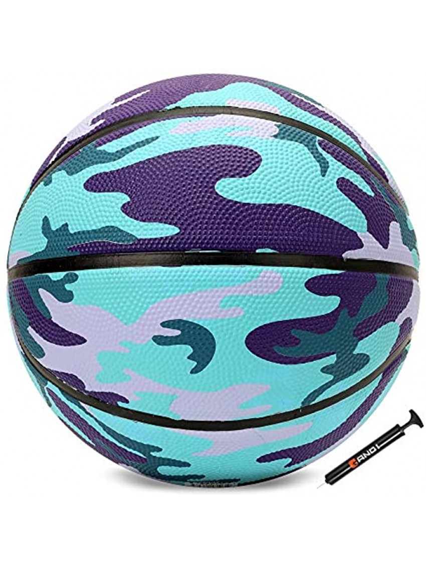 AND1 Ultra Grip Advanced Premium Rubber Basketball Inflated OR Deflated w Pump Included: Official Regulation Size 7 29.5” Streetball Made for Indoor and Outdoor Basketball Games