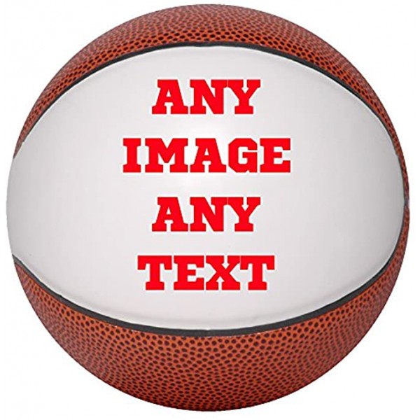 Personalized Basketballs Custom Photo Basketball Gift Mini Size Basketball Any Image Any Text Any Logo