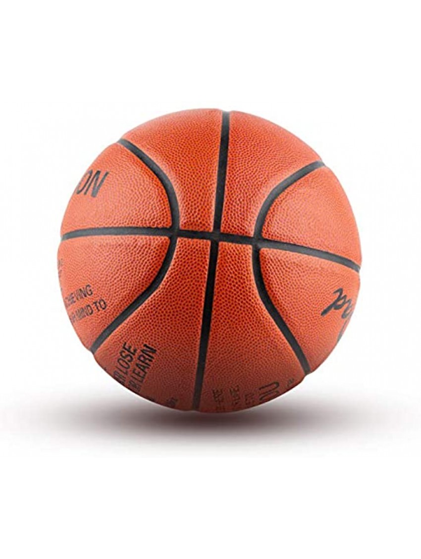 PRSTENLY Custom Outdoor Basketball Gift Personalized 29.5 Basketball Outdoor for Kids and Adults Engraved Birthday Graduation Back to School Gifts You Will Never Lose You Either Learn Or Win