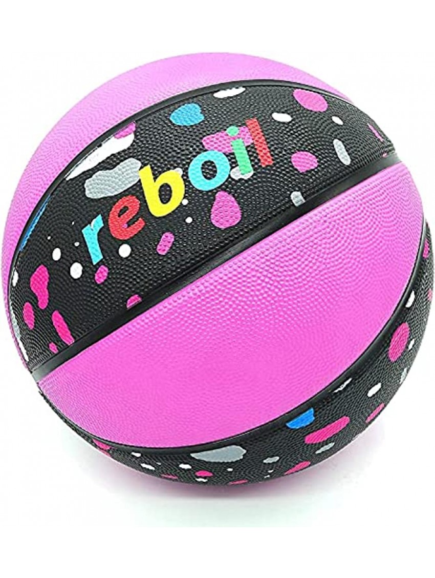 Reboil Super Grip Basketball Size 3 Toddlers Size 4 Kids Size 5 Youth Size 6 WNBA Size 7 Adult & Pro– Indoor & Outdoor Size 22,25.5,27.5,28.5,29.5