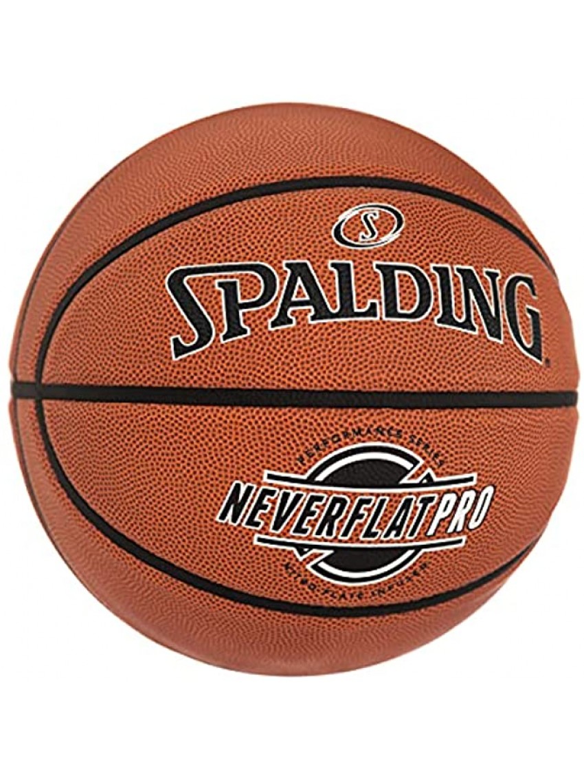 Spalding NeverFlat Pro Indoor-Outdoor Basketball