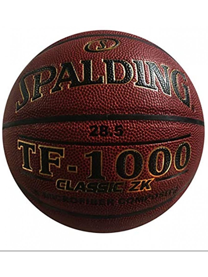 Spalding TF-1000 Classic ZK Basketball 28.5 Inch with NIRSA Logo Indoor Play Official Game Ball of NIRSA