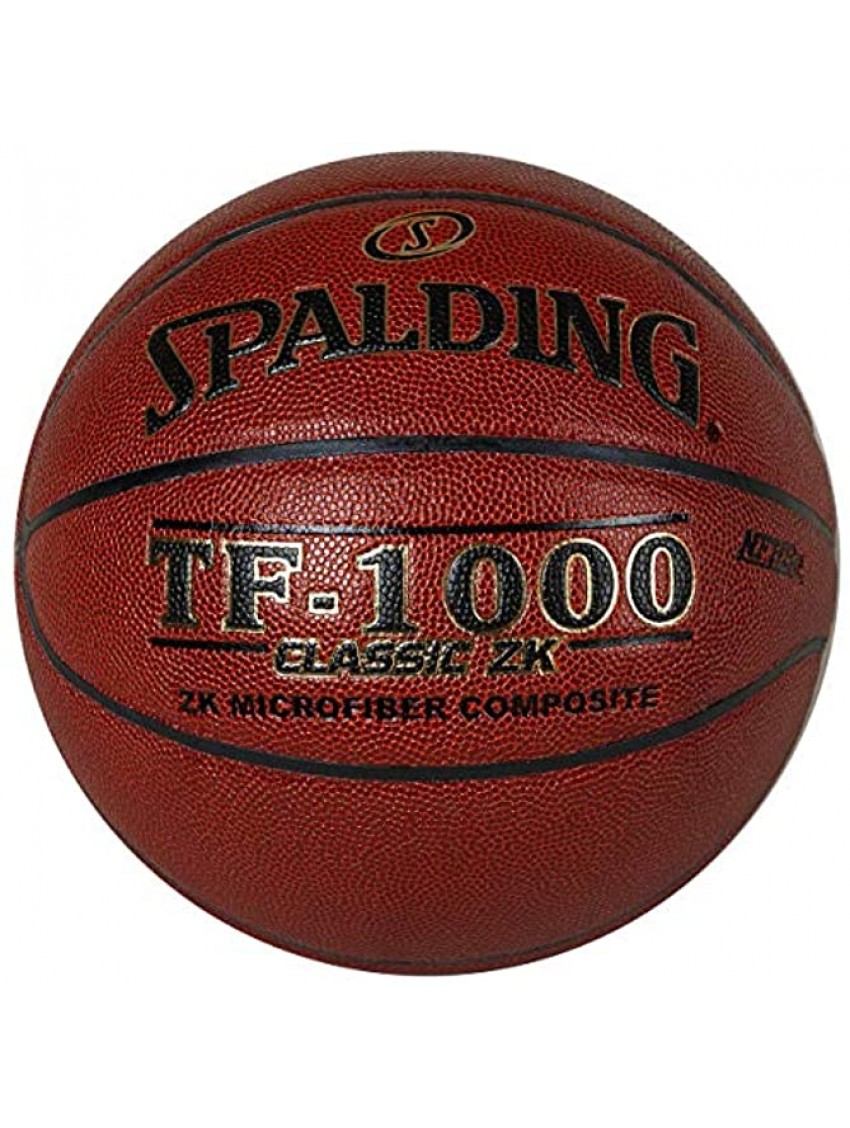 Spalding TF-1000 Classic ZK with SSAC Decoration Size 7 29.5 Official Size & Weight Microfiber Cover NFHS Approved