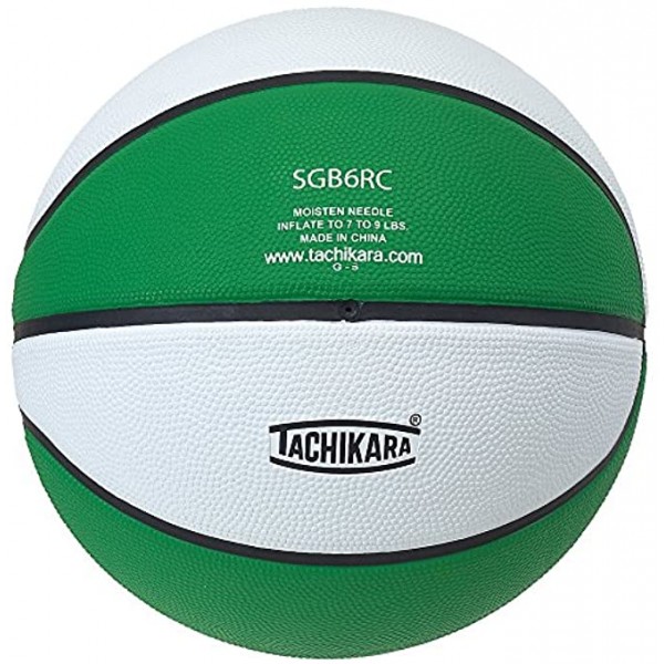 Tachikara 2-Tone Rubber Basketball Intermediate Size