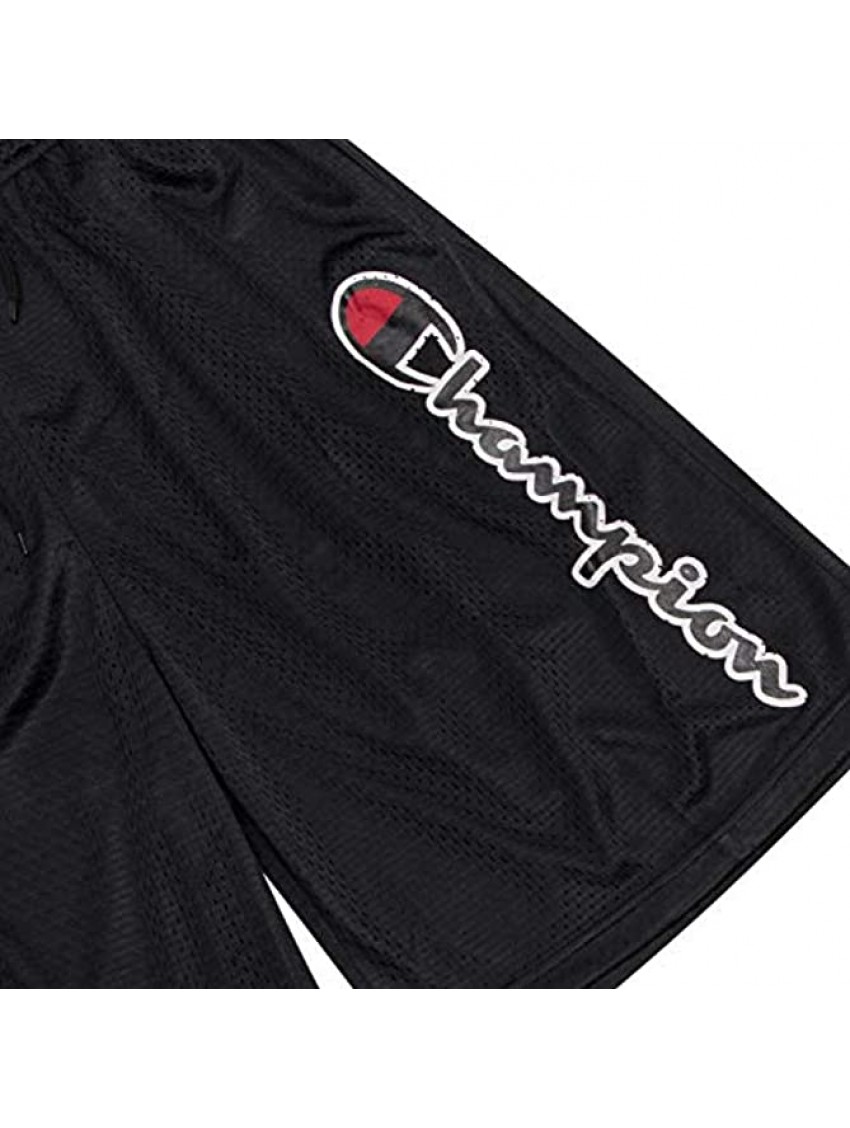 Champion Big and Tall Mens Gym Shorts Athletic Shorts for Men Mesh Shorts with Pockets
