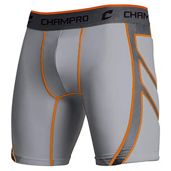 CHAMPRO Men's Wind Up Compression Sliding Shorts