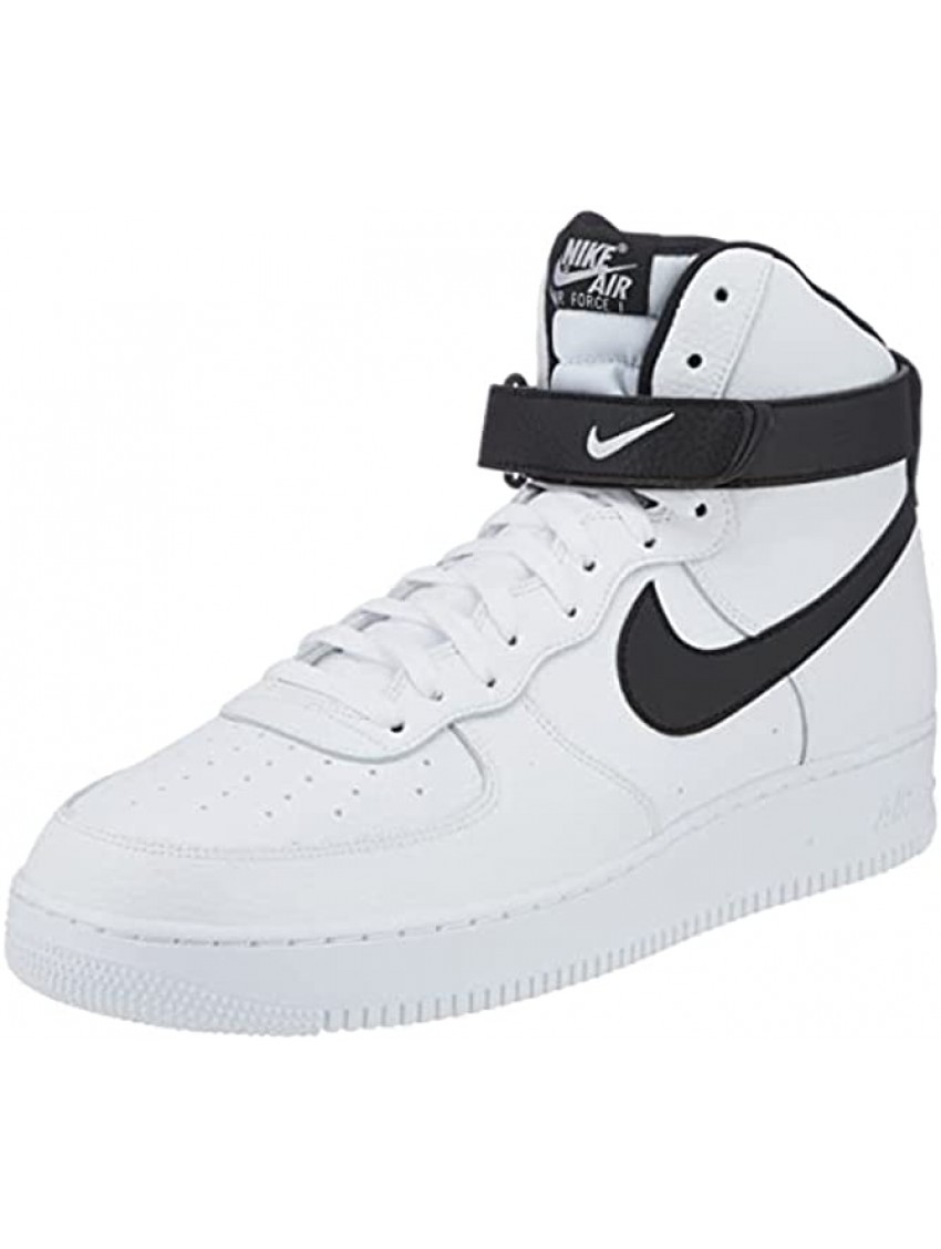 Nike Mens Air Force 1 High '07 White Black 11