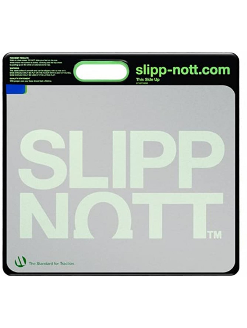 Slipp-Nott Traction Set for Ultimate Grip on the Court Replacement Mat Included Small Base with 60 Sheets Replacement Mat