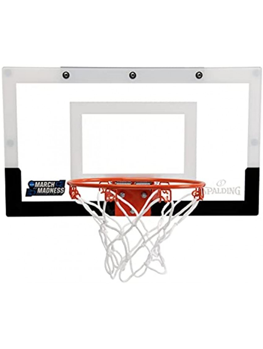 Spalding NCAA® Slam Jam® Over-The-Door Unit Mini Basketball Hoop