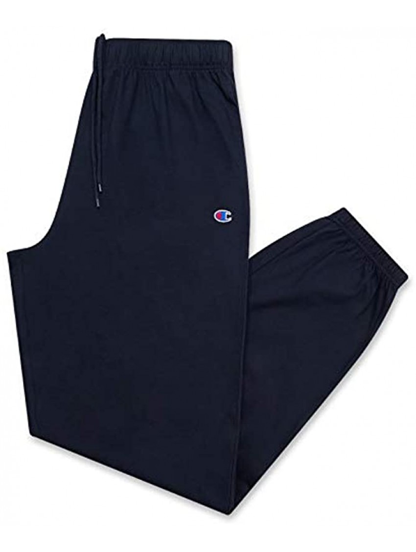 Champion Sweatpants for Men Big and Tall Lightweight Jersey Joggers