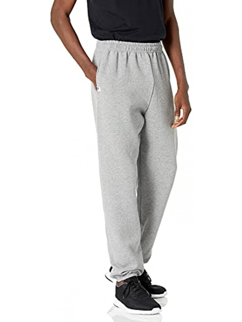 Russell Athletic Men's Dri-Power Closed Bottom Fleece Sweatpants with Pockets